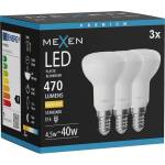Mexen Nova 3x LED крушка E14, R50, 4, 5W, Топло - 3000K, 470 lm - L103-E14-0530-01x03 (L103-E14-0530-01x03)