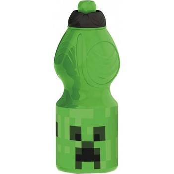Stor Plastová športová fľaša na pitie Minecraft 400 ml