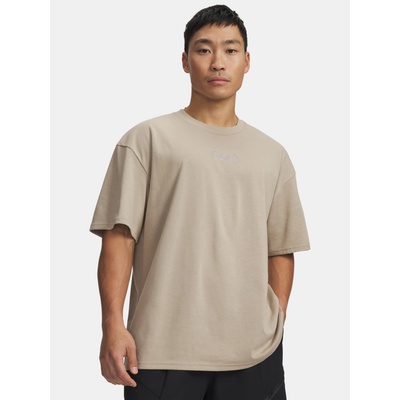 Under Armour UA M Unsoppable HWT SS hnedé