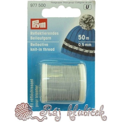 Nit reflexní připlétací 0,5 mm PRYM