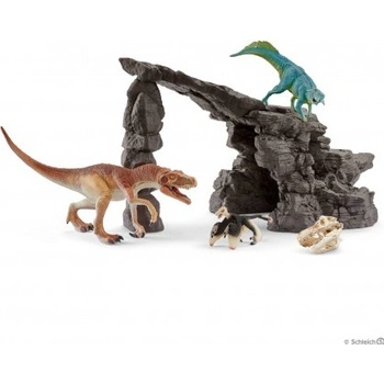 Schleich 41461 sada jaskyňa s dinosaurami