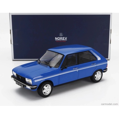 Norev Peugeot 104 S 1981 Ibis Blue 1:18