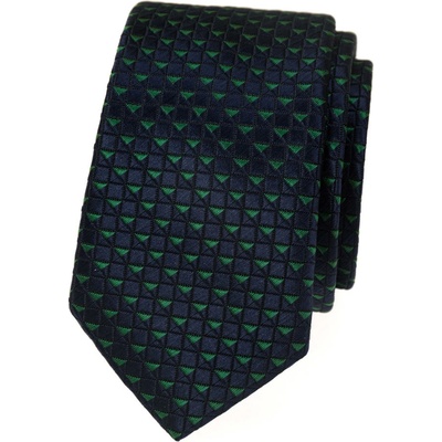 Avantgard Kravata Slim 551-3011 modrá/zelená – Zboží Mobilmania