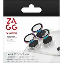 ZAGG ochranná šošovka Premium pre Apple iPhone 17 Pro/ Pro Max /16 Pro/ Pro Max /15 Pro/ Pro Max - dúhová 200119632