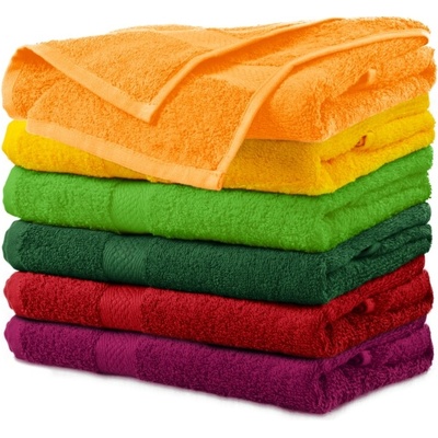 Malfini Uterák Terry Towel - Mandarinkově oranžová | 50 x 100 cm