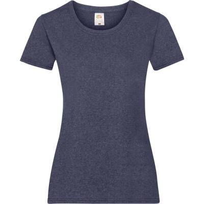 FRUIT OF THE LOOM FU78 Lady Fit Valueweight Tee modrá