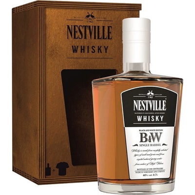 Nestville Black&White 40% 0,7 l (darčekové balenie tričko)