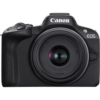 Canon EOS R50 + RF-S 18-45mm f/4.5-6.3 IS STM Black (5811C013)
