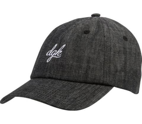DGK Script Strapback Black BLACK