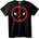 NOONEBRAND Тениска Deadpool Лого с Нокти - 2XL, White