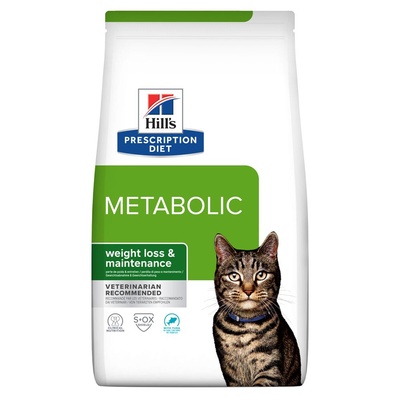 Hill's Prescription Diet 2х8кг Hill's Prescription Diet храна за котки Metabolic Weight Management с риба тон