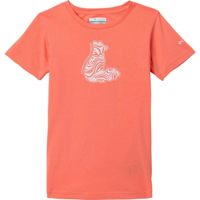 Columbia Mission Lake Short Craphic Shirt lososová