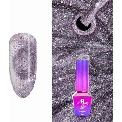 Molly Lac Gél lak Foxy eyes Multicolor chrome 558 5 ml