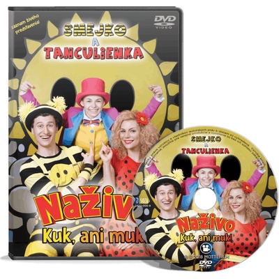Smejko a Tanculienka - Naživo / Kuk, ani muk! DVD