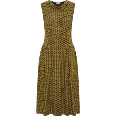 Tranquillo Дамска рокля Tranquillo Women's Jerseykleid Albaa Dress - Black Fan (134-1916-0112)