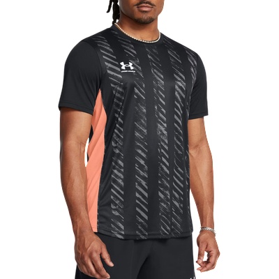 Under Armour Тениска Under Armour Challenger Training Printed Short Sleeve Черен Velikost XXL