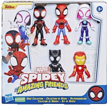 Hasbro Junior Marvel Spidey And His Amazing Friends Hero Collection Pack F8401