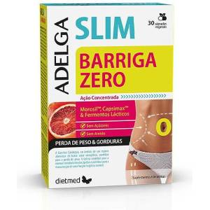 dietmed Аделга Слим Зеро Бели - за оформяне на фигурата, 30 капсули