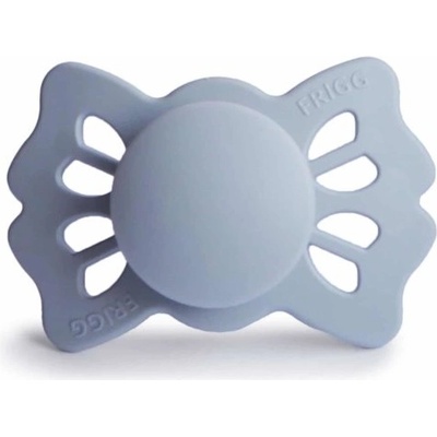 Frigg Lucky symetrický silikon cumlik Powder Blue 1×1 ks