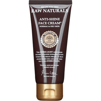 Raw Naturals Raw Naturals, Anti-Shine, 100% vegan, Hydrating, Cream, For Face, 100 ml