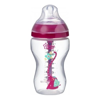 Tommee Tippee antikoliková lahvička Advanced Girl růžová DS21724907 260ml