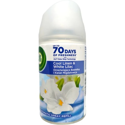 Air Wick freshmatic ароматизатор пълнител 250мл, Cool linen & White lilac, 250мл