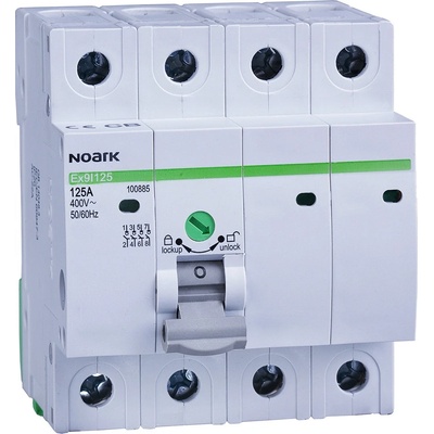 Noark 100884 Ex9I125 4P 100A