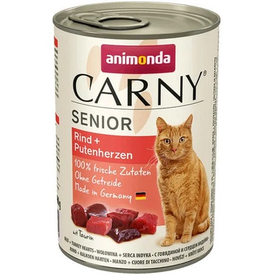 Animonda Carny Senior beef & turkey heart 400 g