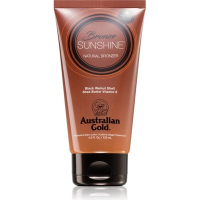Australian Gold Bronze Sunshine крем за загар за солариум с бронзер 133ml