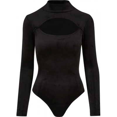 Ladies Velvet Cut-Out Turtleneck body