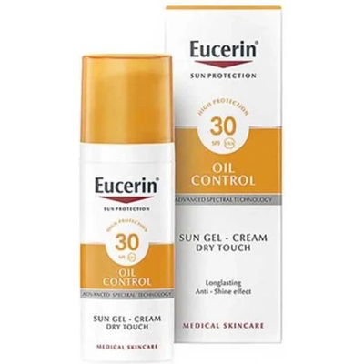 Eucerin Sun Oil Control Dry Touch SPF30+ 50ml Sunscreen - White