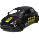 Kinsmart Метална количка Kinsmart Livery Edition - Fiat 500e, 1: 28, черна (52137)