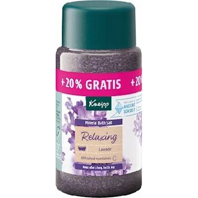 KNEIPP RELAXING Soľ do kúpeľa 600 g