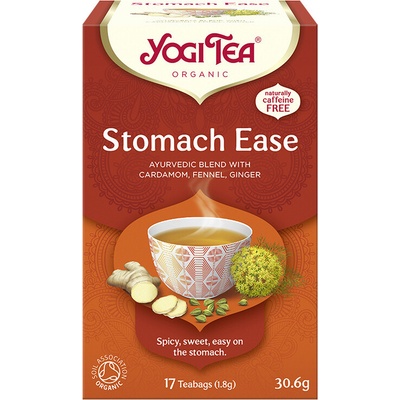 Yogi Tea Bio Stomach Ease Ajurvédsky čaj na trávenie 17 ks