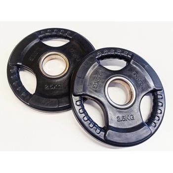 S-Sport Гумиран диск за тежести, 51 мм - 2x2, 5 кг S-SPORT