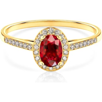 Image 1 of SAVICKI Пръстен Red Passion: злато, рубин