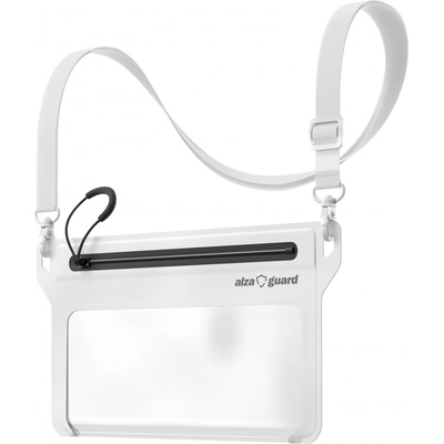 AlzaGuard WaterProof Zipper Shield Case bílé AGD-WCZ001W