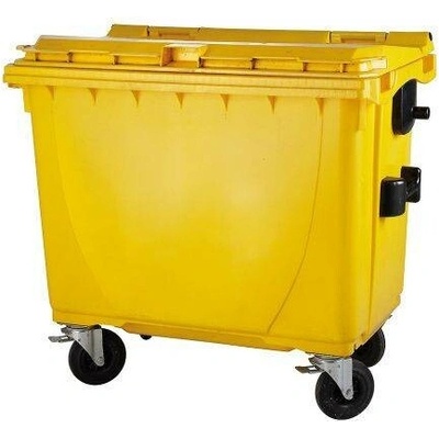 MEVA-TEC Plastový kontejner 660 l žlutý