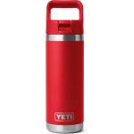 YETI Термо бутилка Yeti coolers R18 C Straw Bottle Insulated bottle - Rescue Red - размер 532 ml (533-2084-0111)