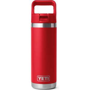 YETI Термо бутилка Yeti coolers R18 C Straw Bottle Insulated bottle - Rescue Red - размер 532 ml (533-2084-0111)