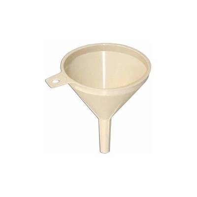 Lievik plastový s uchom priemer 14 cm krémový 100032102