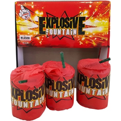 Fontána Explosive Fountain 3 ks