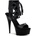 Pleaser USA Pleaser Delight-600-14 Black 36