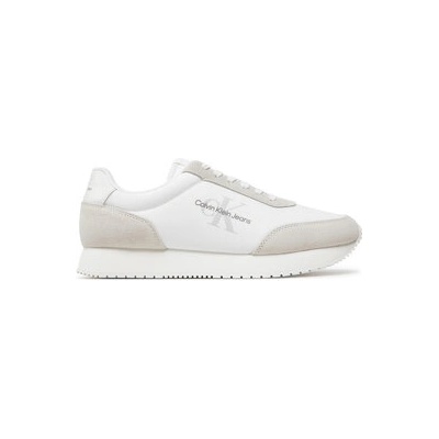 Calvin Klein Jeans Сникърси Retro Runner Low Laceup Su-Ny Ml YM0YM00746 Бял (Retro Runner Low Laceup Su-Ny Ml YM0YM00746)