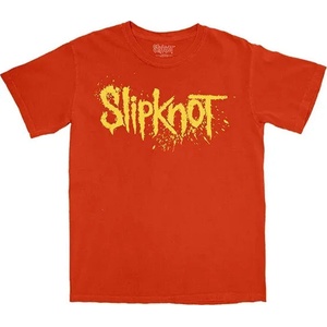 Slipknot Splatter Logo (Back Print) Orange L Риза (SKTS169MO03)