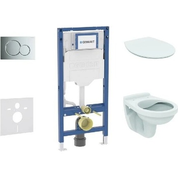 Geberit Duofix s tlačidlom Sigma01 SANI11CD1101