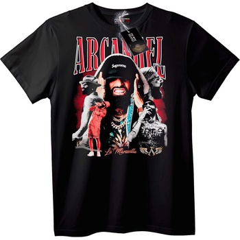 NOONEBRAND Тениска Arcangel La Maravilla - XXS, Black