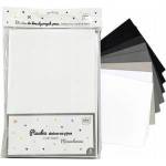Interdruk Foam sheet Noster decorative foam MONOCHROME color: mix 8 sheets. [mm: ] 210x297 (8pcs)