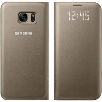 Image 1 of Samsung Galaxy S7 Led View Cover Gold