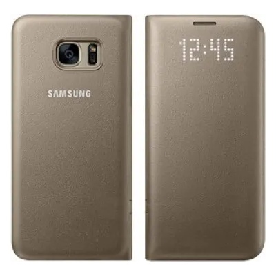 Samsung Galaxy S7 Led View Cover Gold